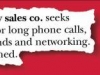 sales