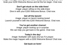 Chat texts
